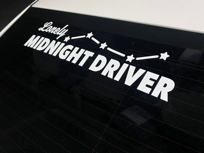 Lonely Midnight Drive Banner