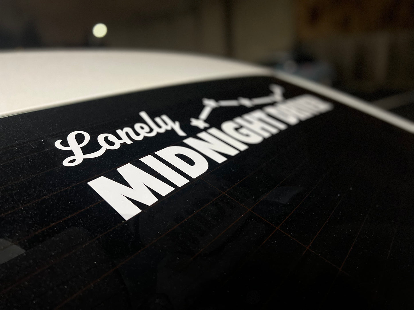 Lonely Midnight Drive Banner
