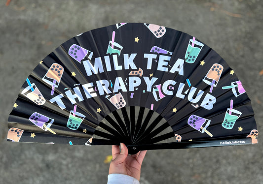 Milk Tea Therapy Club Rave Fan
